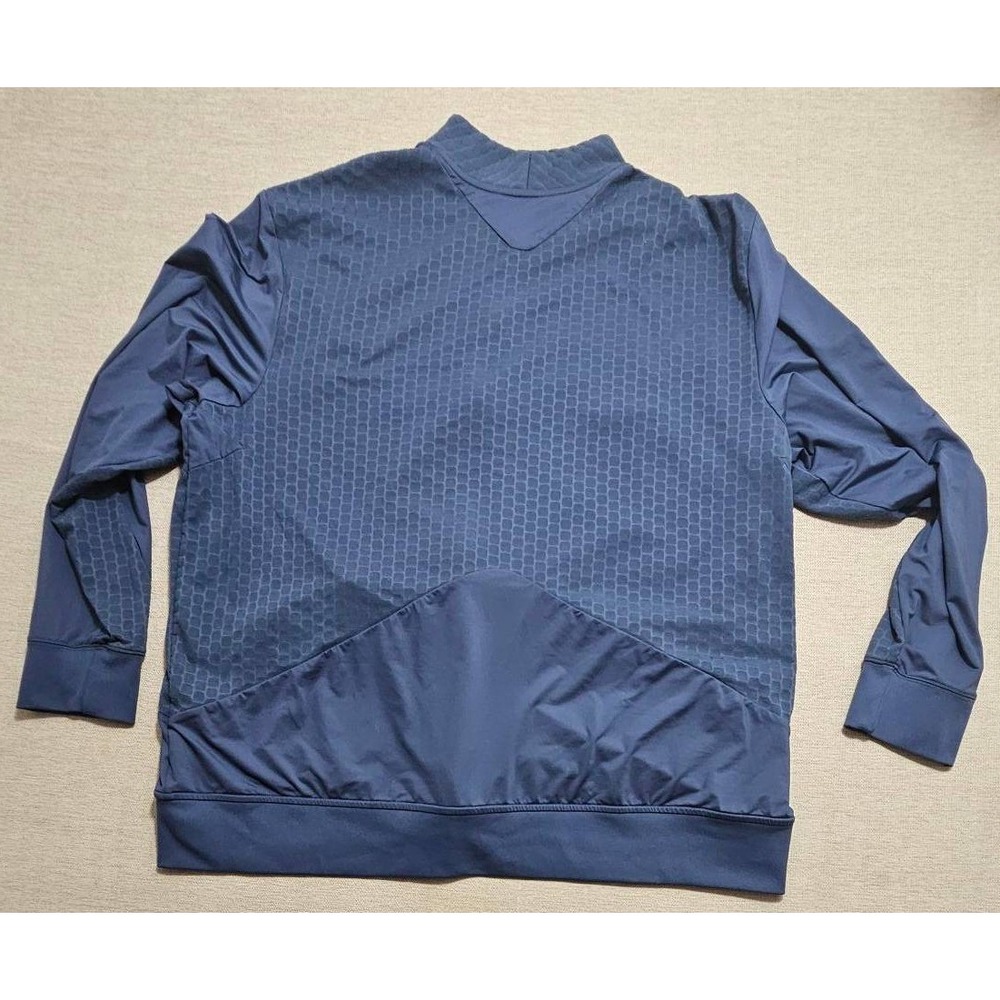Nike Golf Tour Performance Dri-FIT Full Zip Jacket Navy Blue 518048-459 Mens XXL - Picture 2 of 5